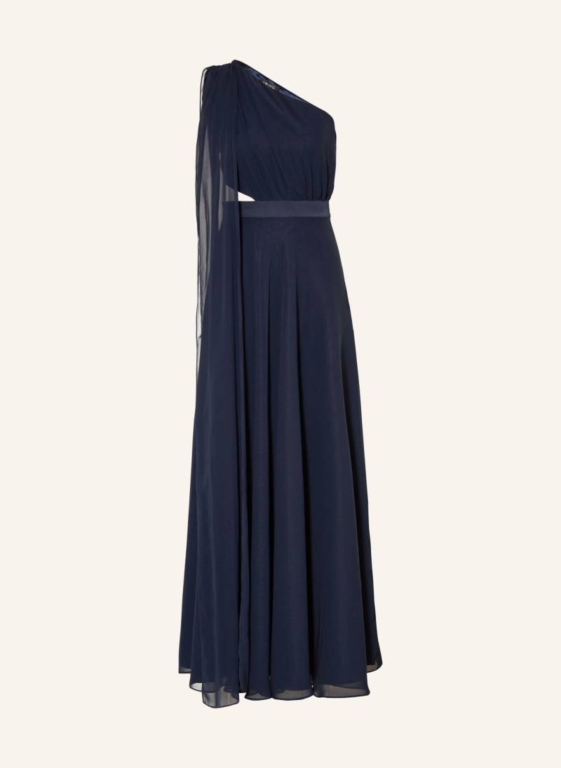 Swing Abendkleid Mit Cut-Out blau von SWING