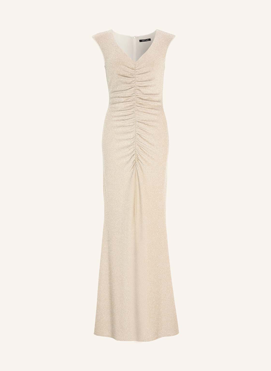 Swing Abendkleid Mit Glitzergarn gold Swing Abendkleid Mit Glitzergarn gold von SWING