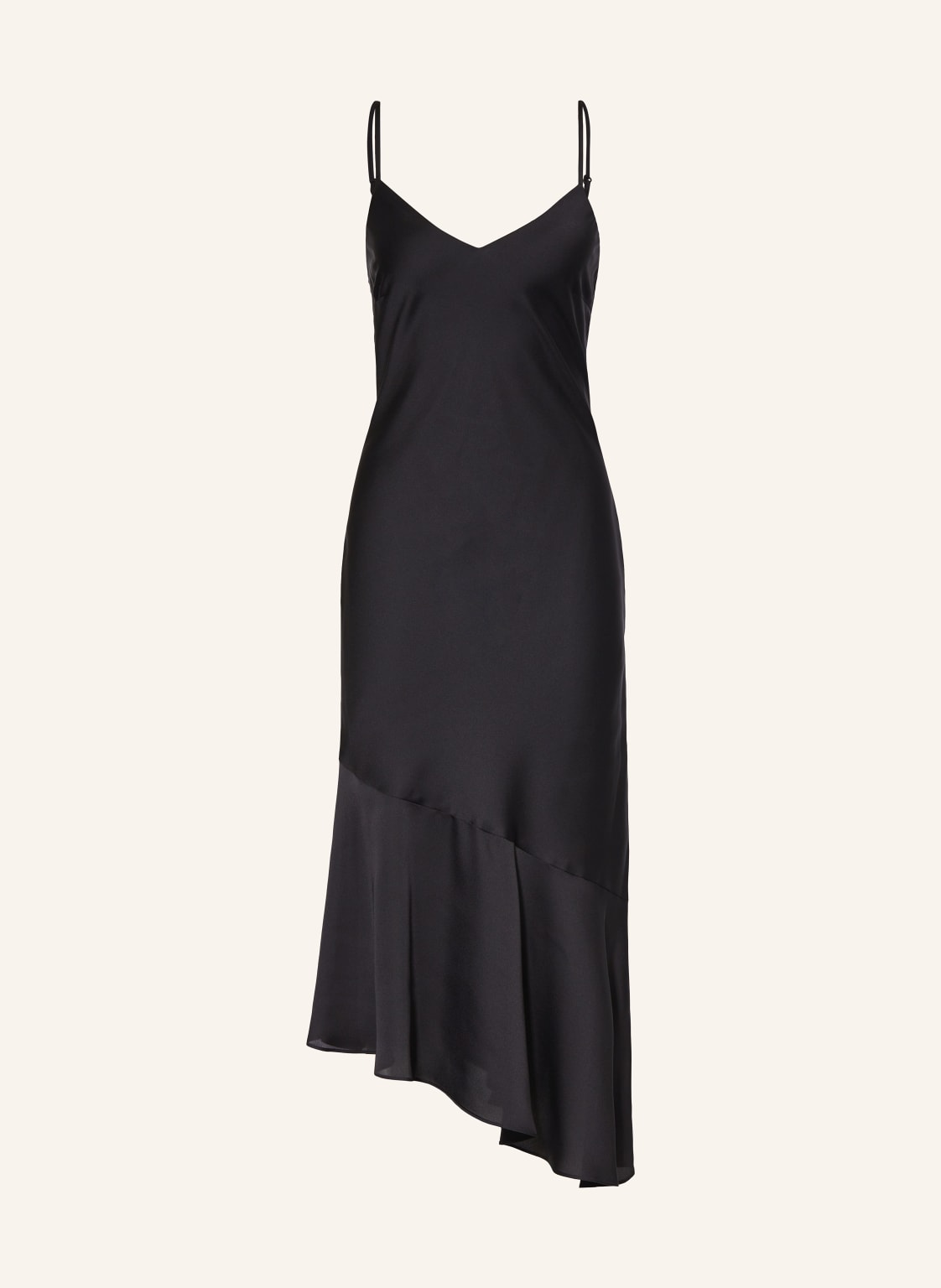 Swing Cocktailkleid Aus Satin schwarz von SWING