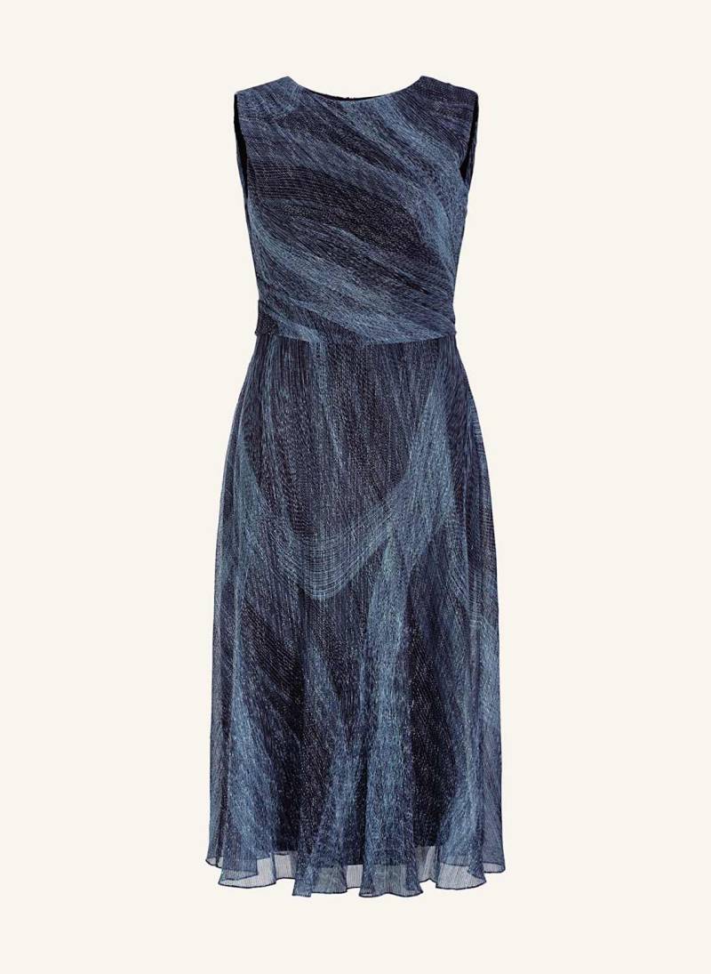 Swing Cocktailkleid Mit Glitzergarn blau von SWING