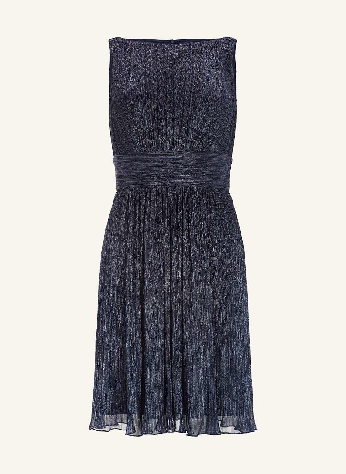 Swing Cocktailkleid Mit Glitzergarn blau von SWING