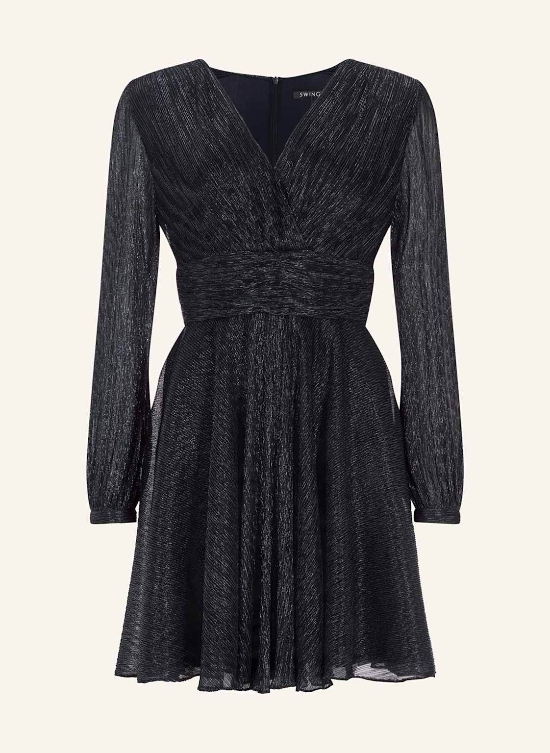 Swing Cocktailkleid Mit Glitzergarn blau Swing Cocktailkleid Mit Glitzergarn blau von SWING
