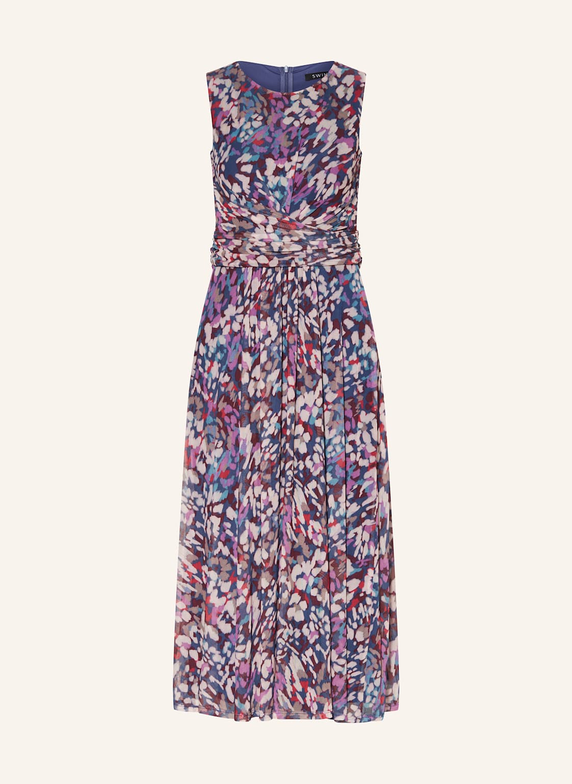 Swing Cocktailkleid Mit Mesh rosa Swing Cocktailkleid Mit Mesh rosa von SWING