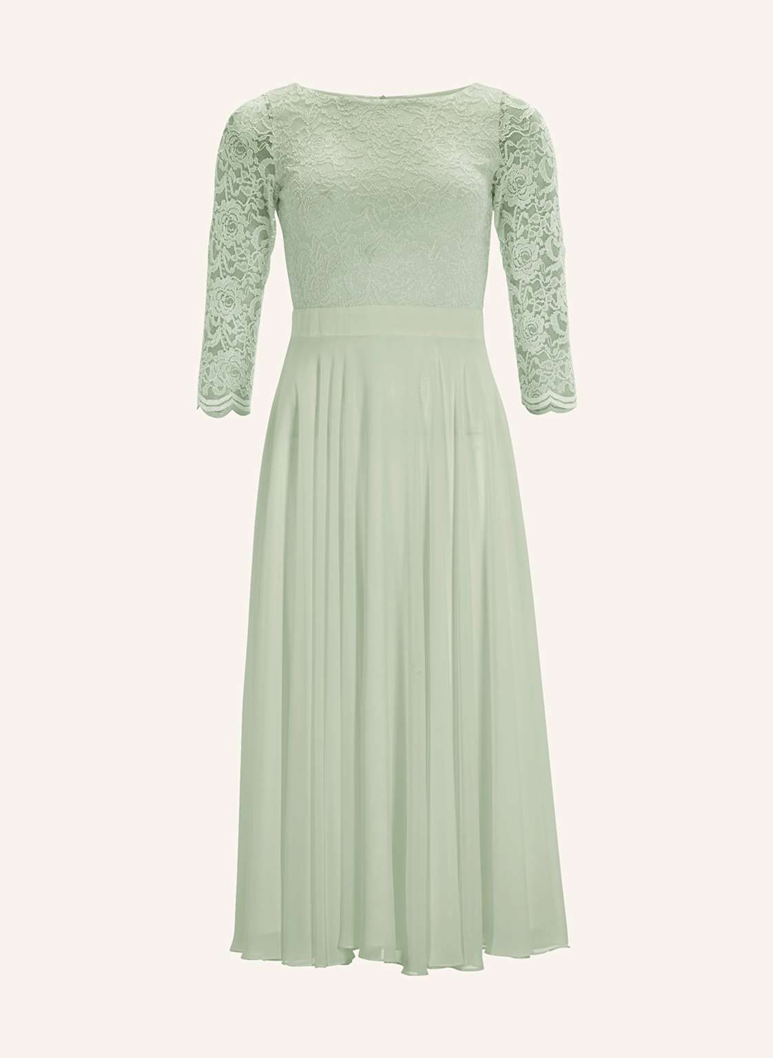 Swing Cocktailkleid Mit Spitzenbesatz gruen Swing Cocktailkleid Mit Spitzenbesatz gruen von SWING