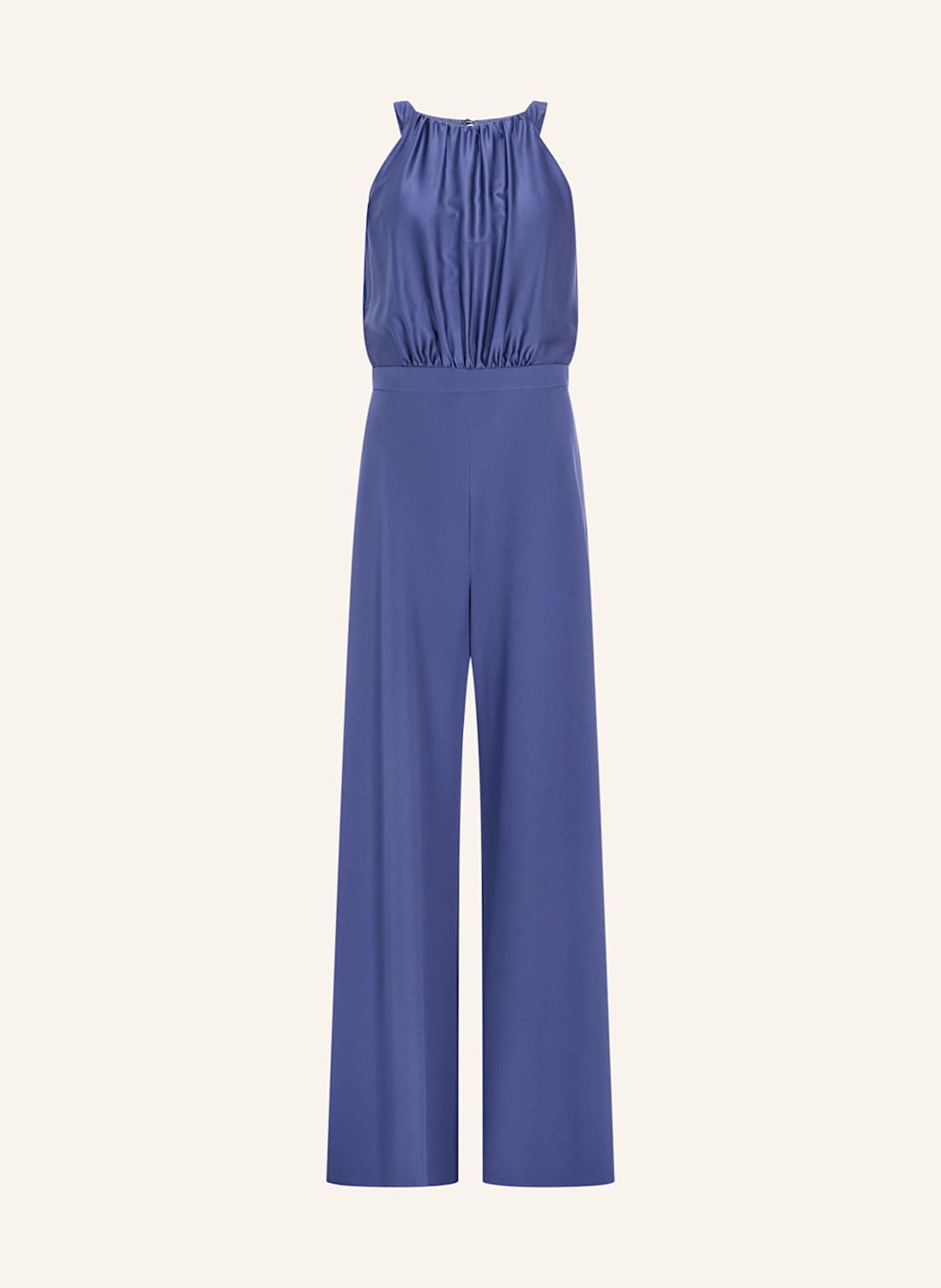 Swing Jumpsuit Im Materialmix blau Swing Jumpsuit Im Materialmix blau von SWING