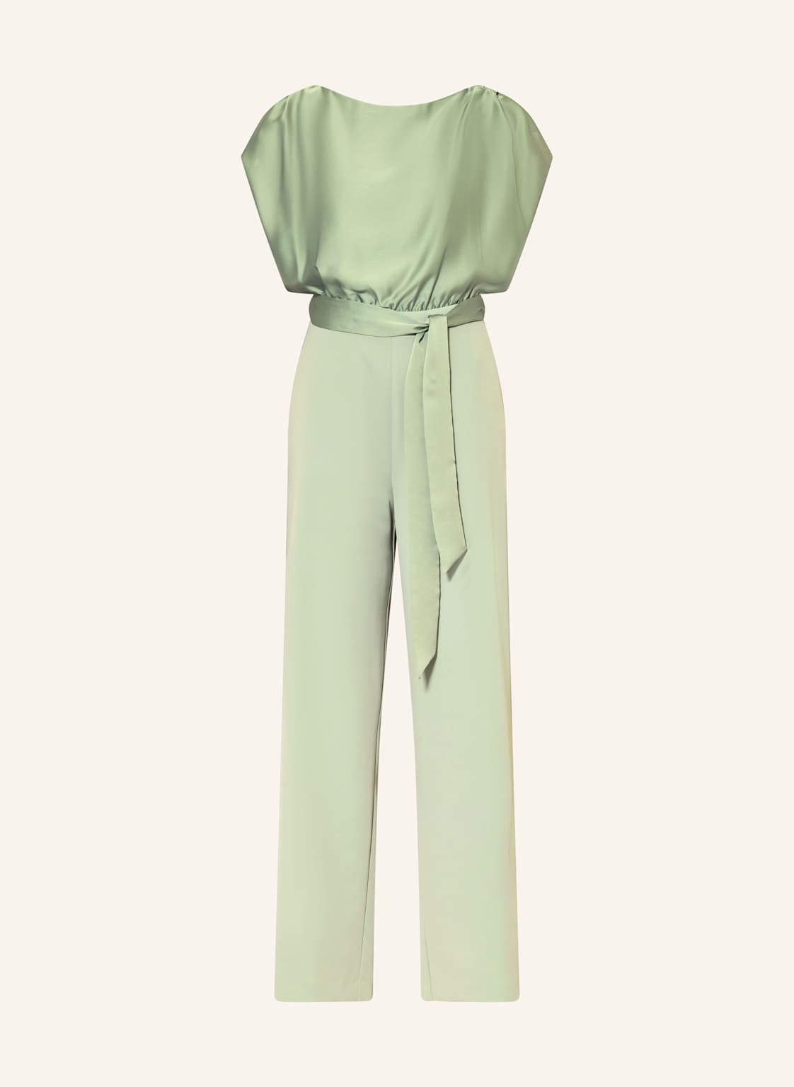 Swing Jumpsuit Im Materialmix gruen Swing Jumpsuit Im Materialmix gruen von SWING