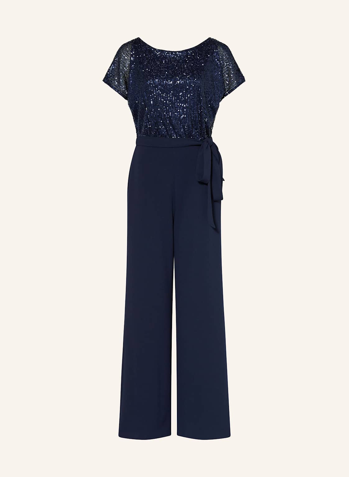 Swing Jumpsuit Mit Pailletten blau Swing Jumpsuit Mit Pailletten blau von SWING