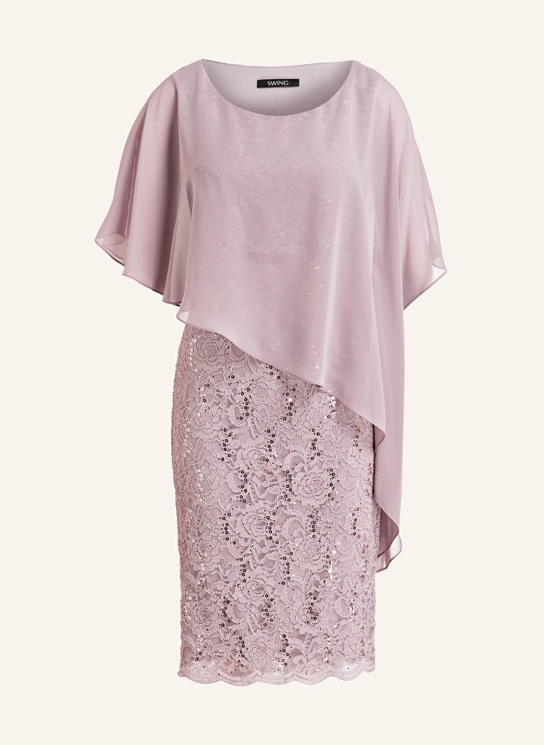Swing Cocktailkleid Mit Spitze beige Swing Cocktailkleid Mit Spitze beige von SWING