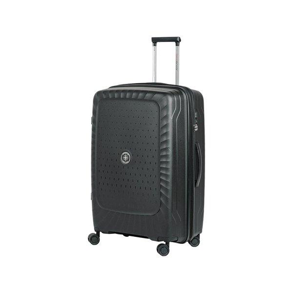 Hartschalenkoffer, Spinner Unisex Black 74 cm von SWISS BAG COMPANY