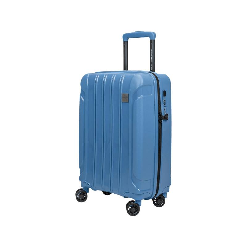 Hartschalenkoffer, Spinner Unisex Blau 55 CM von SWISS BAG COMPANY