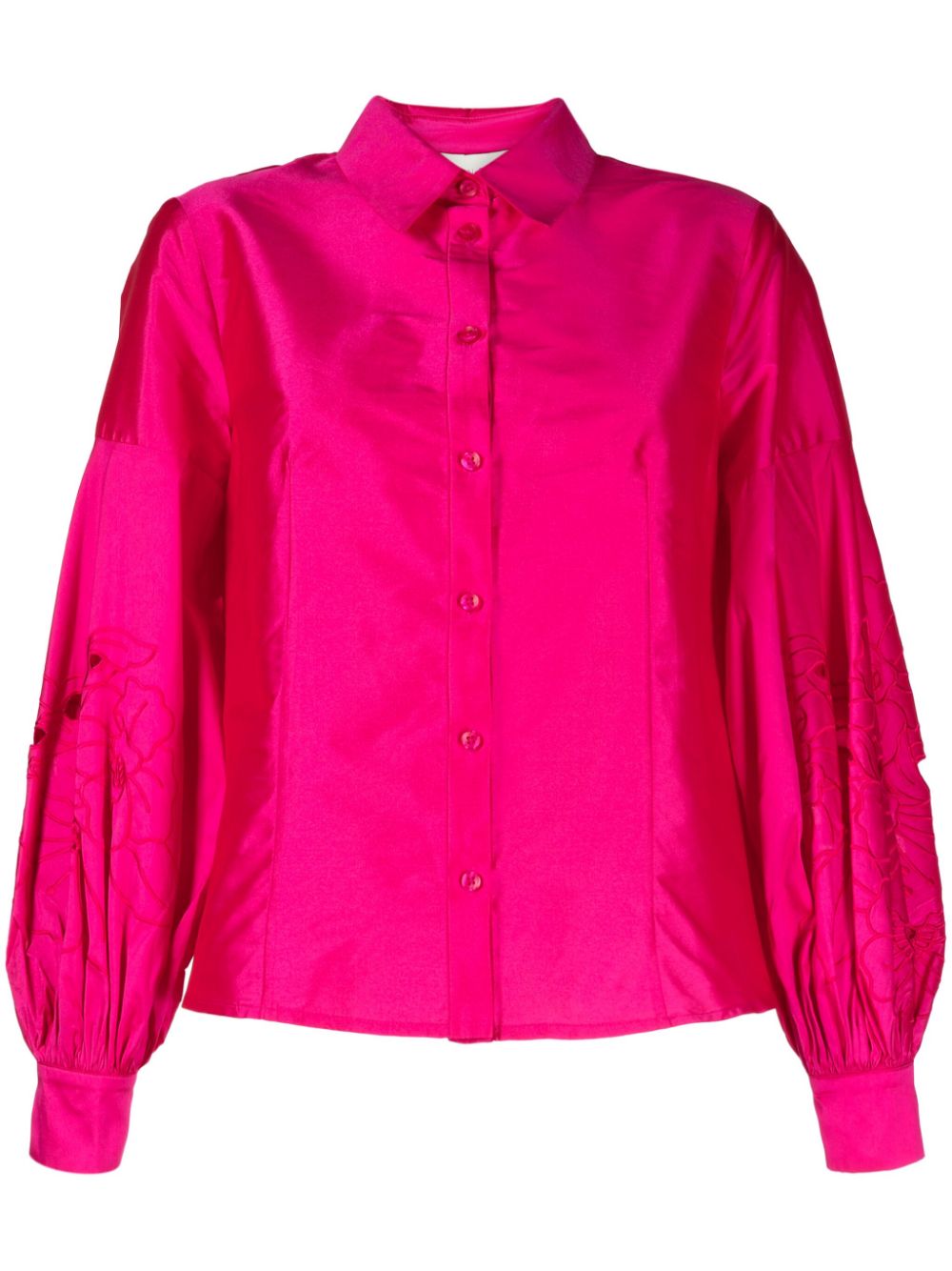 Sachin & Babi Astor satin-finish shirt - Pink von Sachin & Babi