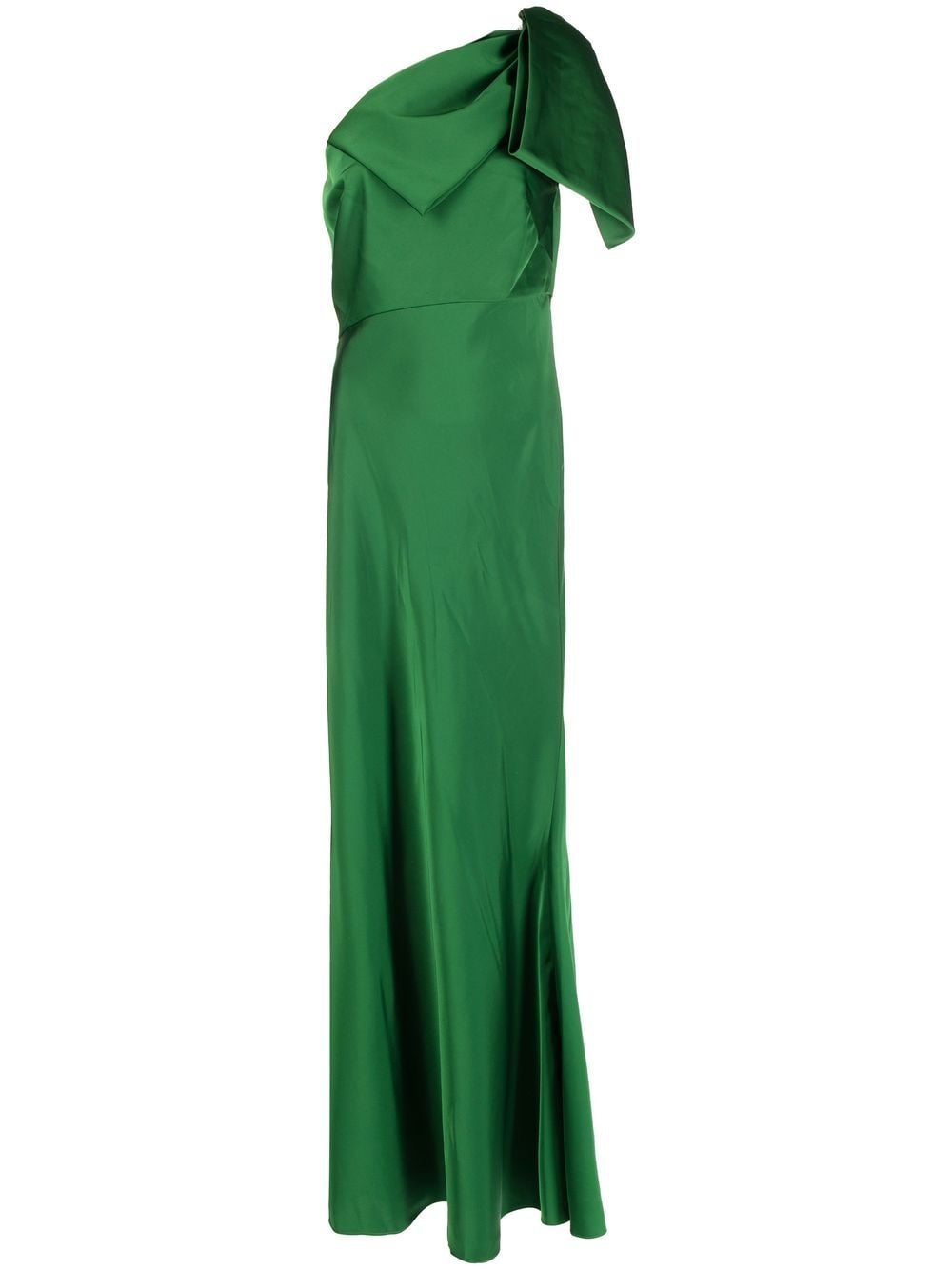 Sachin & Babi Aubrey single-shoulder gown - Green von Sachin & Babi