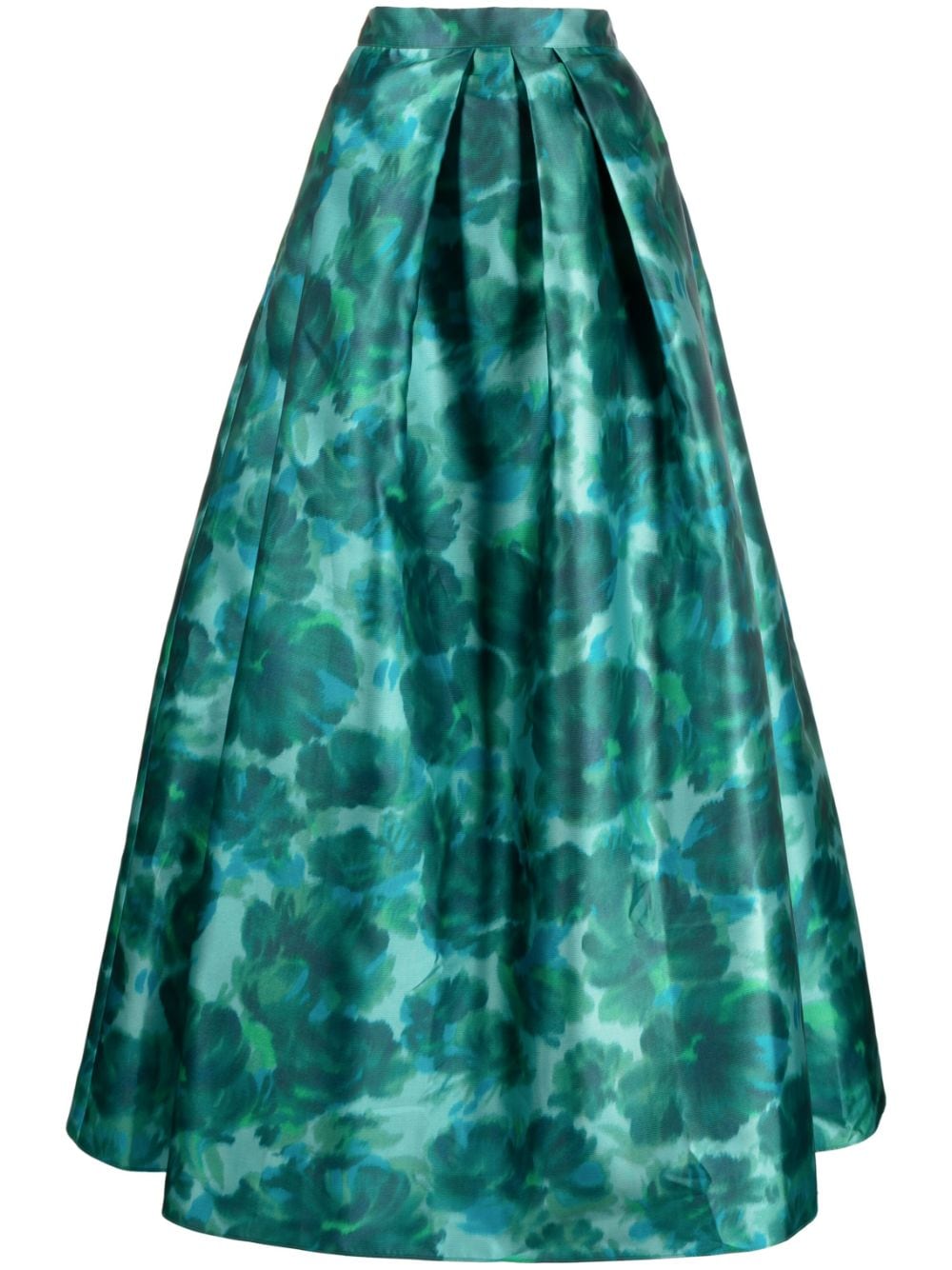 Sachin & Babi Ava watercolour-effect skirt - Green von Sachin & Babi