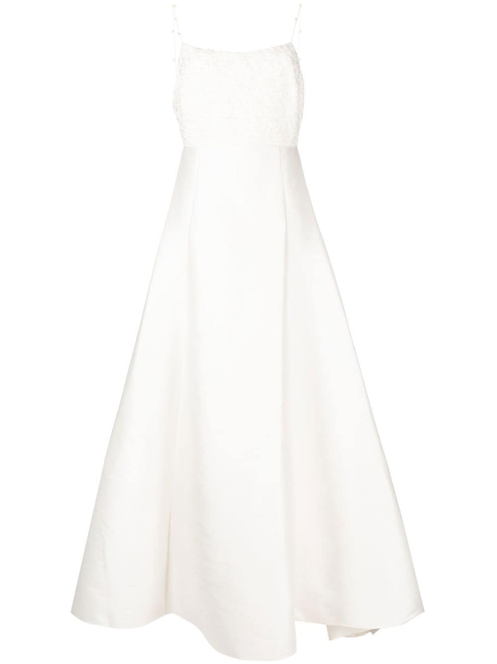 Sachin & Babi Belinda lace-panel gown - White von Sachin & Babi