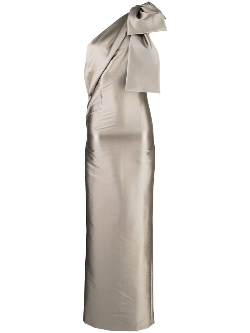 Sachin & Babi Bonnie bow-detailing gown - Brown von Sachin & Babi