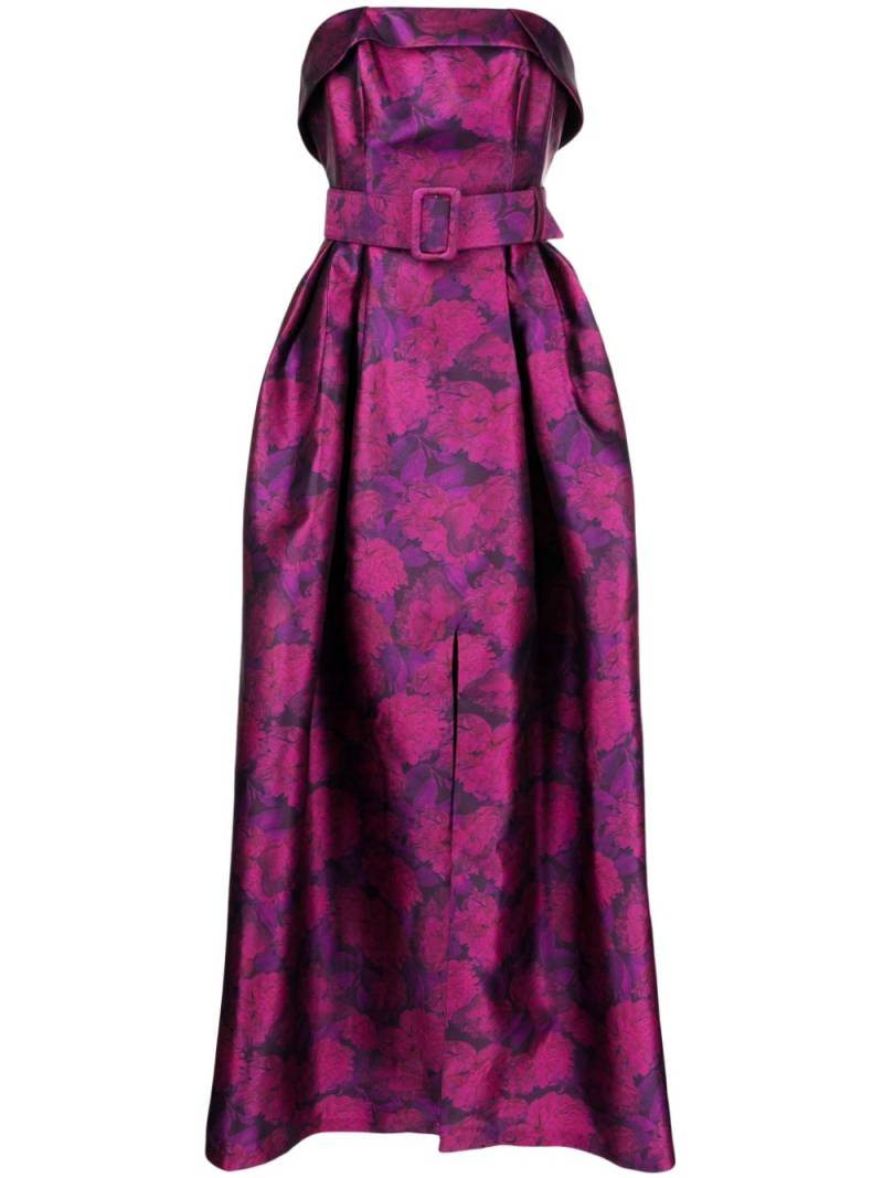 Sachin & Babi Brielle floral-print dress - Purple von Sachin & Babi