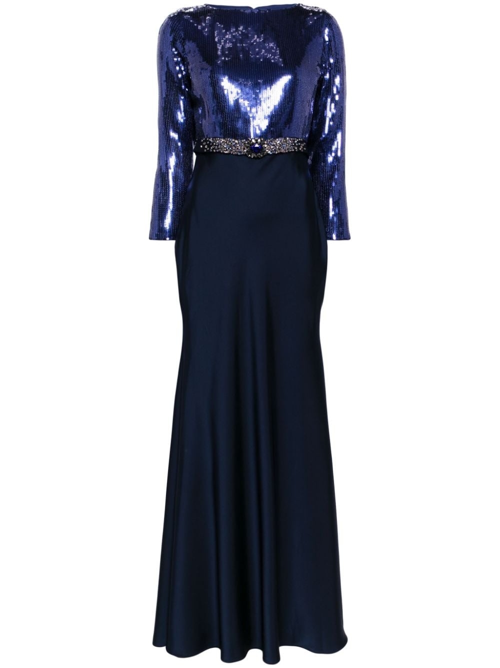 Sachin & Babi Christabel sequined gown - Blue von Sachin & Babi