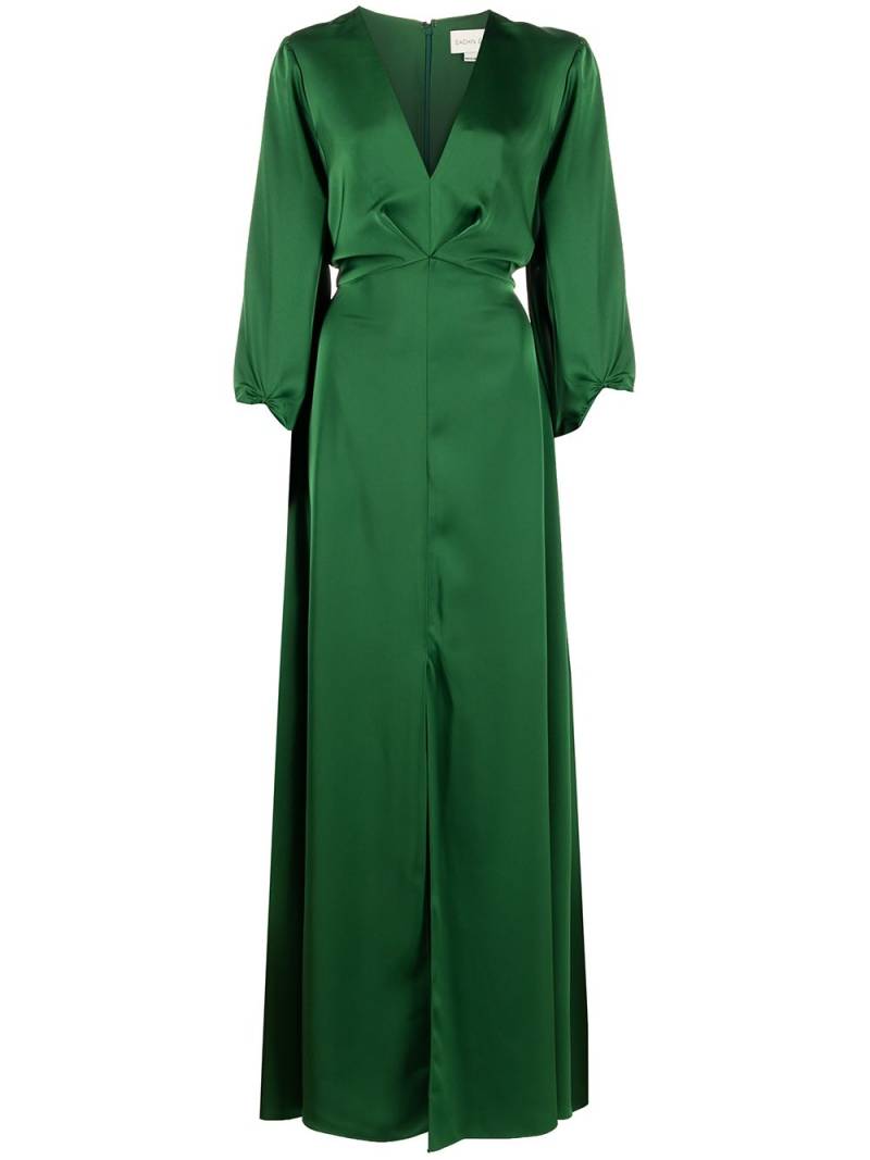 Sachin & Babi Jenny balloon-sleeve gown - Green von Sachin & Babi