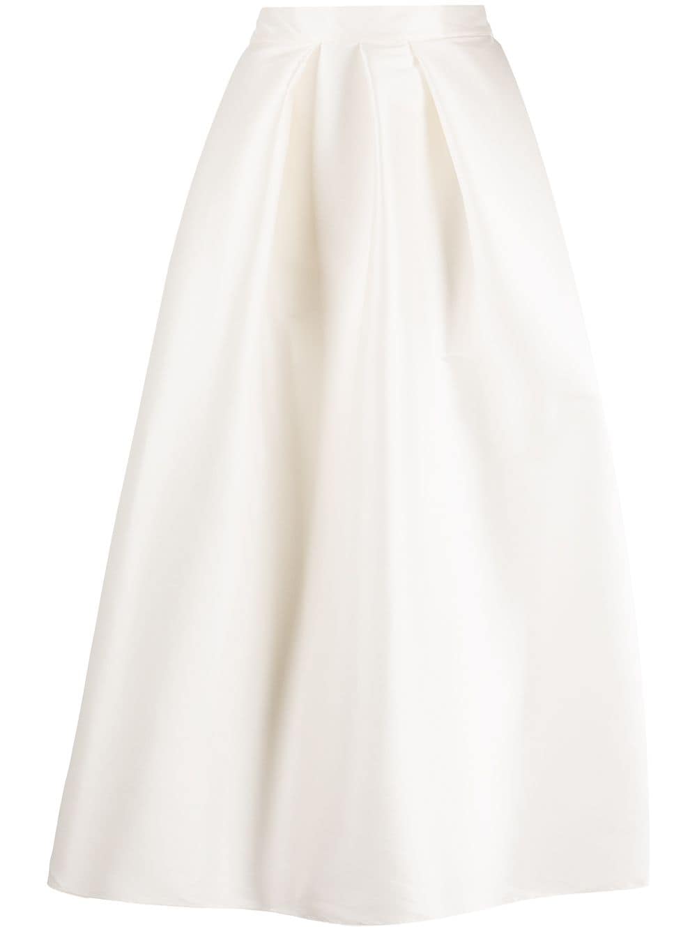 Sachin & Babi Leighton faille skirt - White von Sachin & Babi