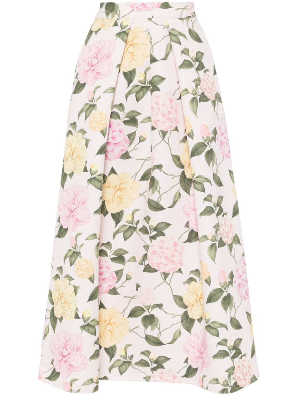 Sachin & Babi Lydia floral-print midi skirt - Pink von Sachin & Babi