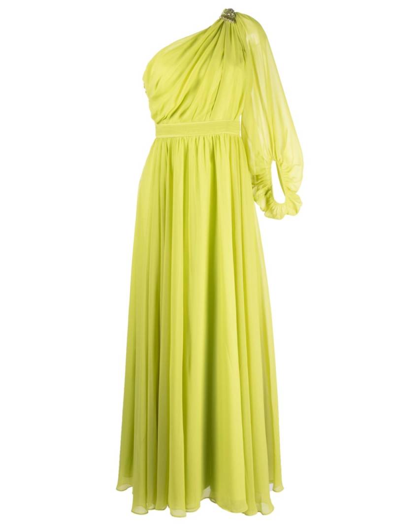 Sachin & Babi Makayla asymmetric gown - Green von Sachin & Babi