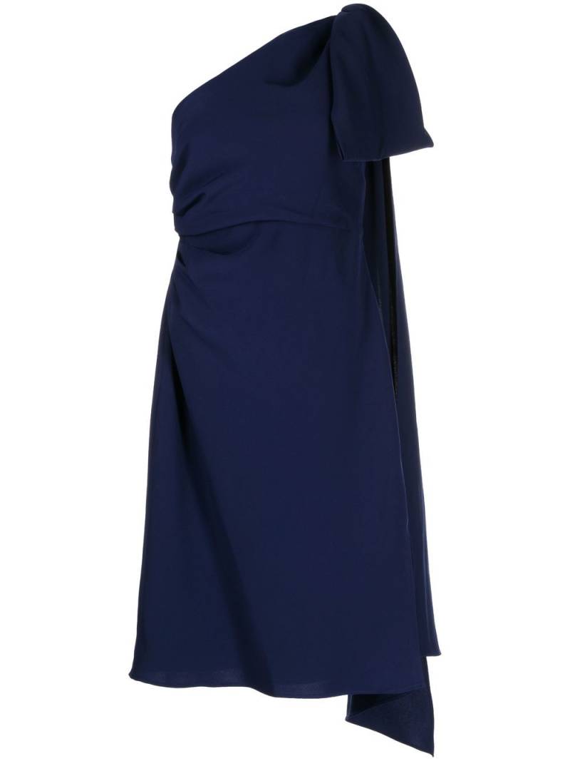 Sachin & Babi Miranda one-shoulder midi dress - Blue von Sachin & Babi