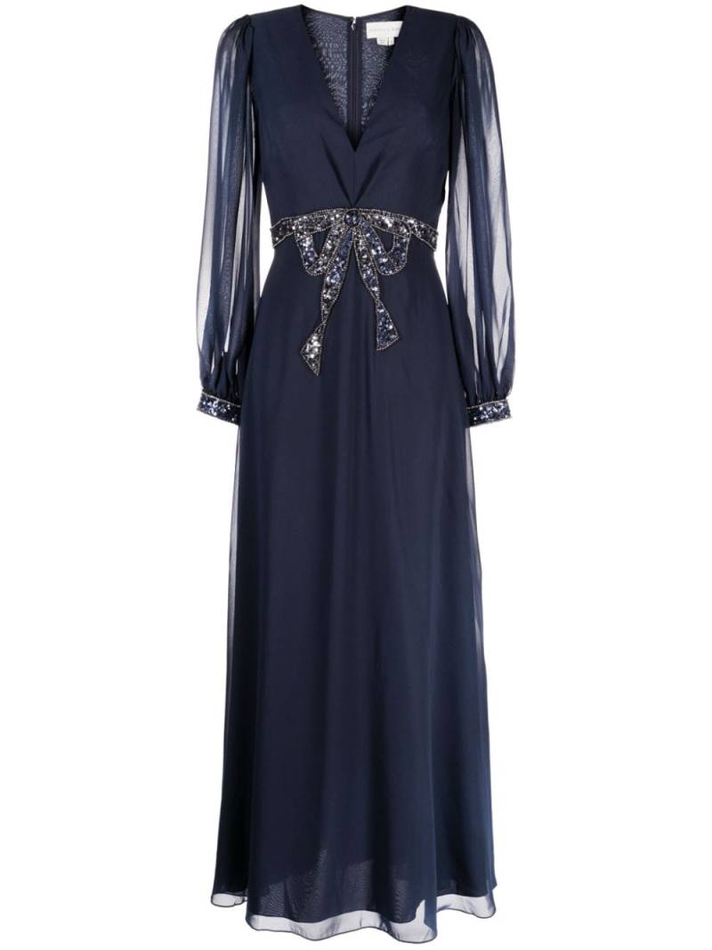 Sachin & Babi Ramsey sequin-embellished gown - Blue von Sachin & Babi