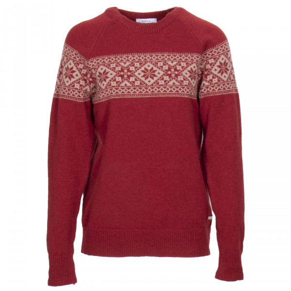 Sätila - Women's Grace Sweater - Wollpullover Gr L rot von Sätila