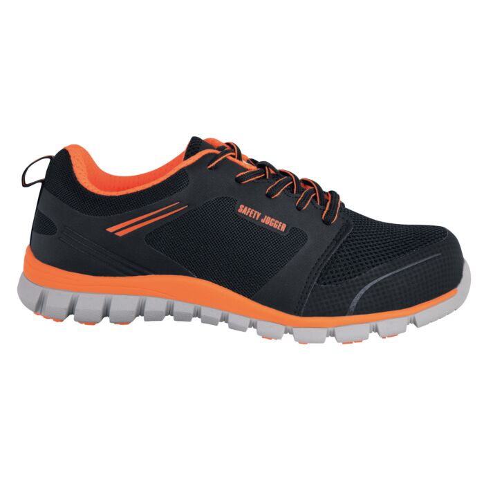 Federleichter Sicherheitsschuh Safety Jogger Ligero ora, schwarz, 37 von Safety Jogger