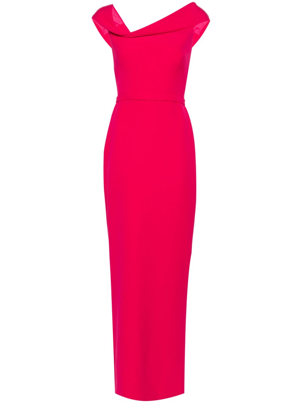 Safiyaa Koral crepe maxi dress - Pink von Safiyaa