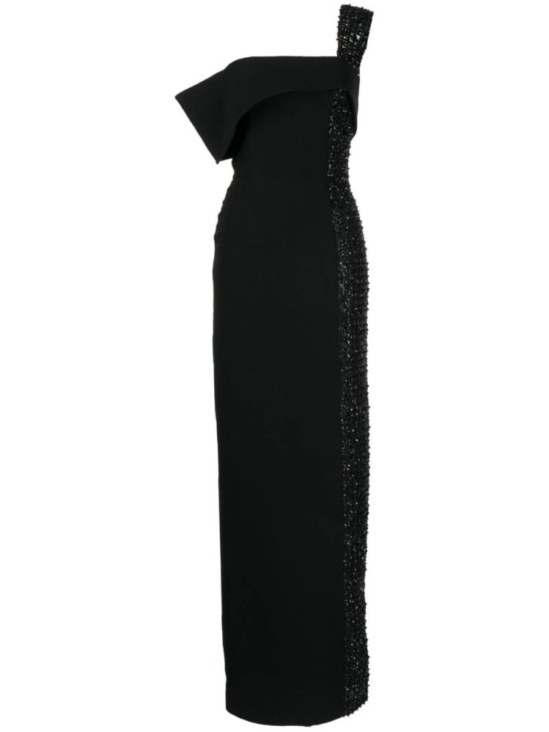 Saiid Kobeisy bead-embellished gown - Black von Saiid Kobeisy