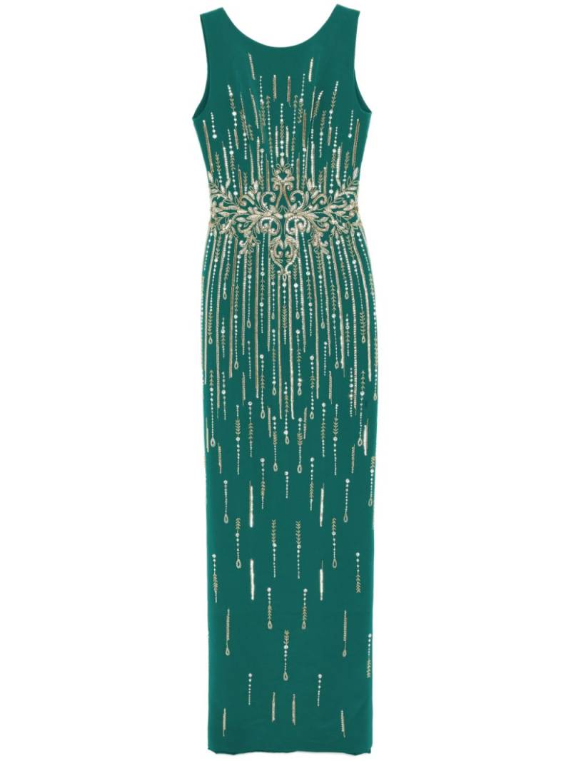 Saiid Kobeisy crepe beaded dress - Green von Saiid Kobeisy