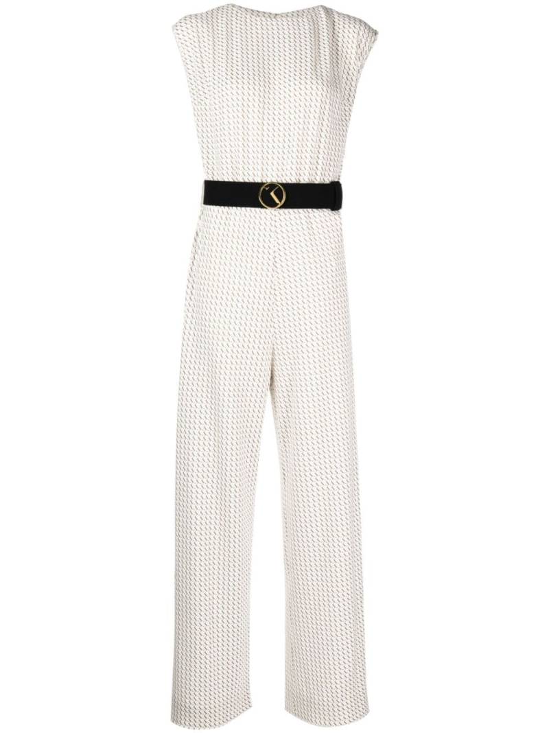 Saiid Kobeisy short-sleeve jumpsuit - White von Saiid Kobeisy