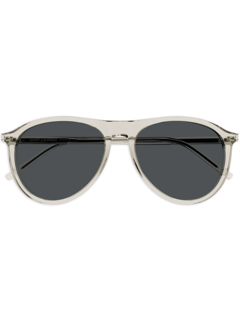 Saint Laurent Eyewear 667 pilot-frame sunglasses - Neutrals von Saint Laurent Eyewear