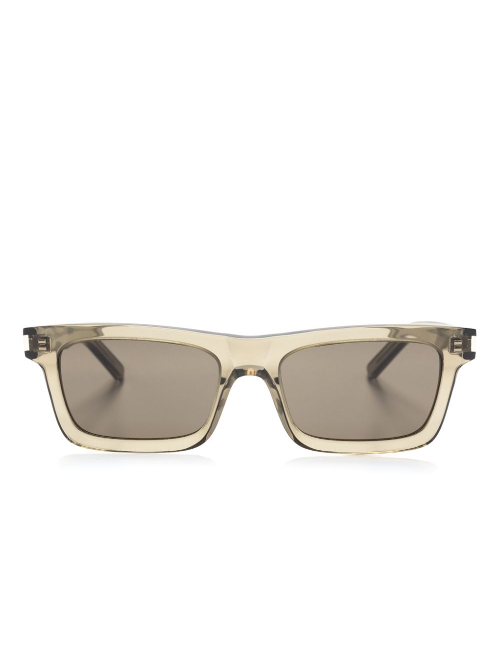 Saint Laurent Eyewear Betty square-frame sunglasses - Brown von Saint Laurent Eyewear