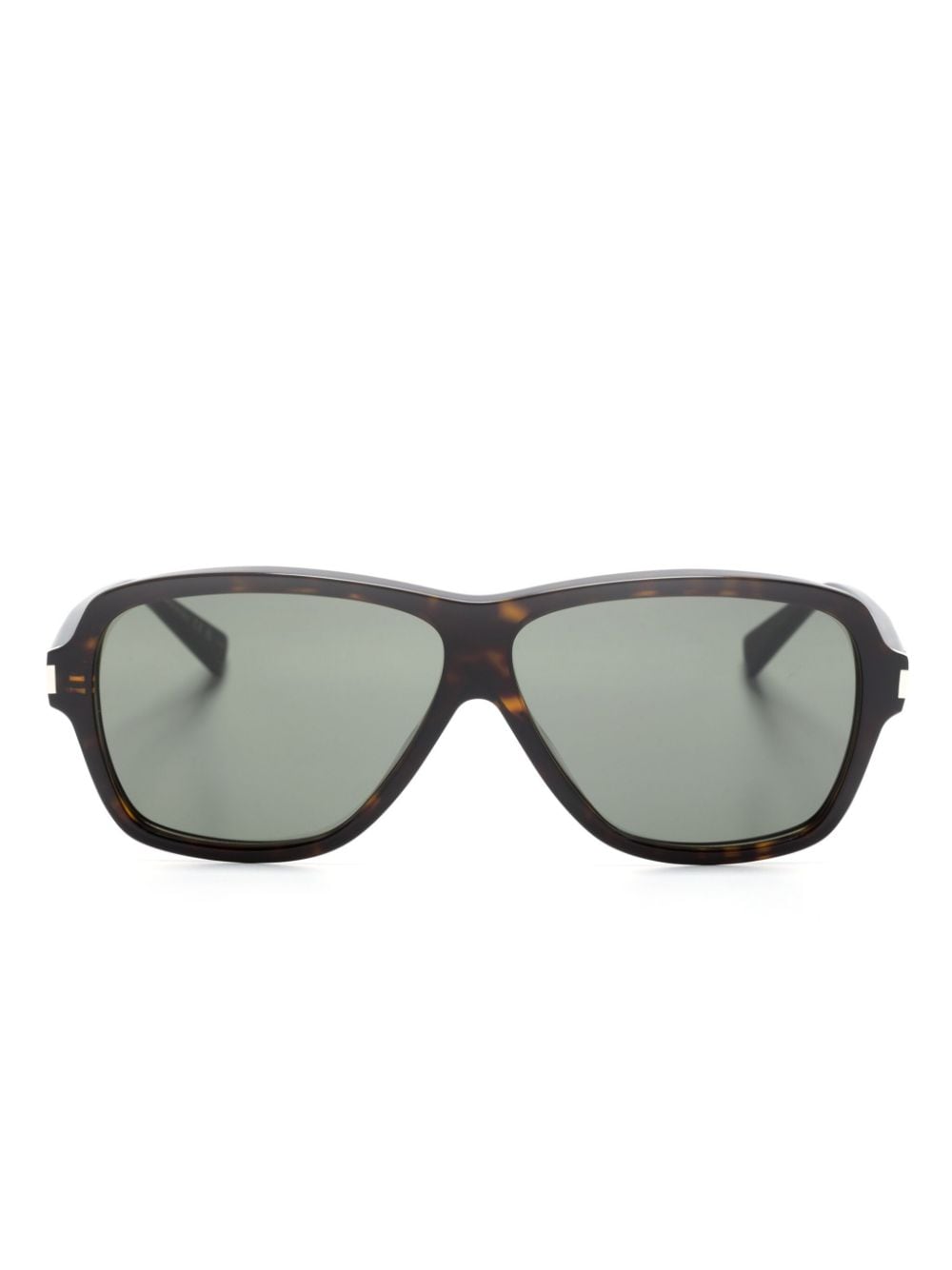 Saint Laurent Eyewear Carolyn oversized-frame sunglasses - Grey von Saint Laurent Eyewear