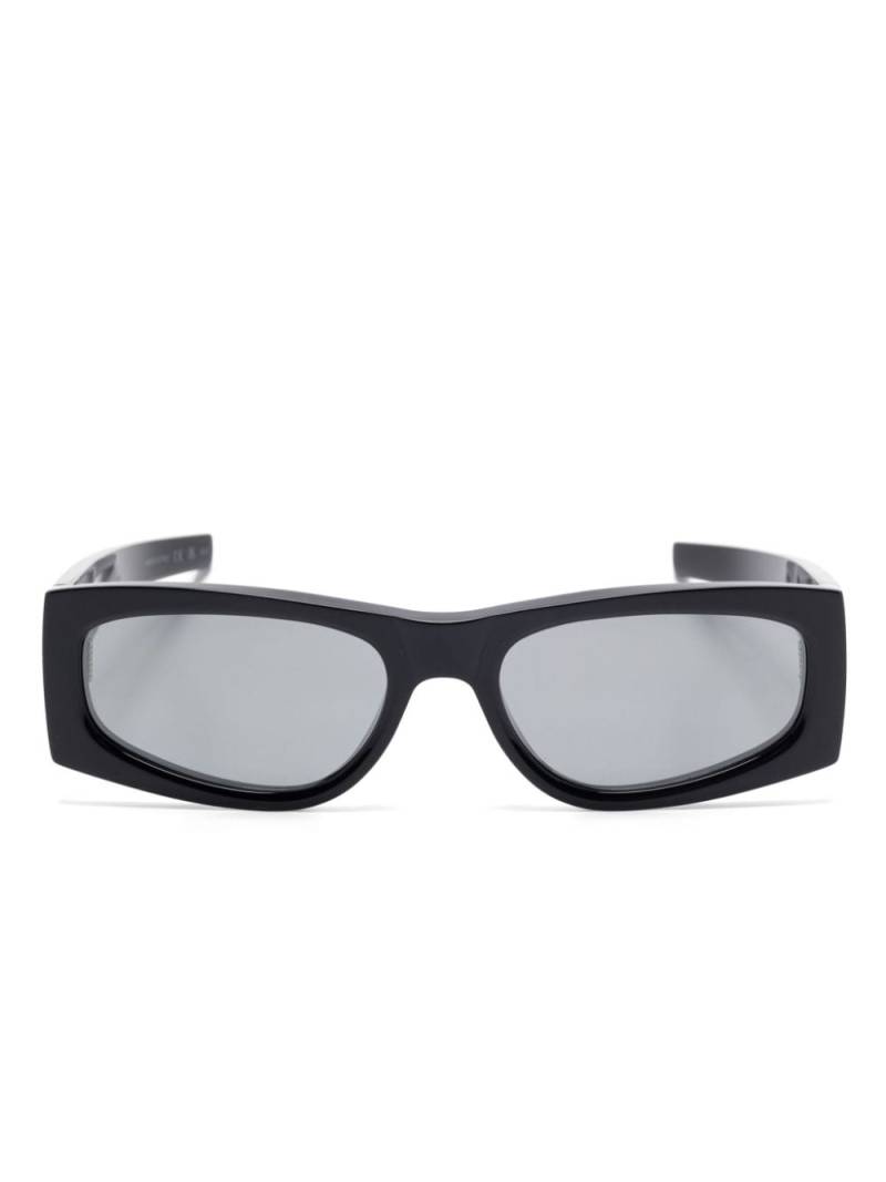 Saint Laurent Eyewear Cassandre-logo sunglasses - Black von Saint Laurent Eyewear