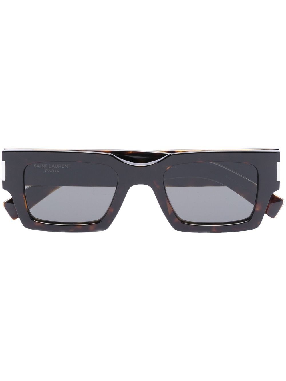 Saint Laurent Eyewear Core square-frame sunglasses - Brown von Saint Laurent Eyewear