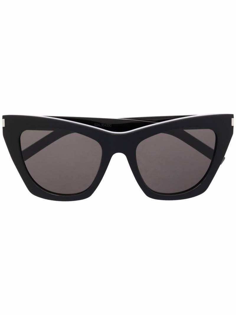 Saint Laurent Eyewear Kate D-frame sunglasses - Black von Saint Laurent Eyewear