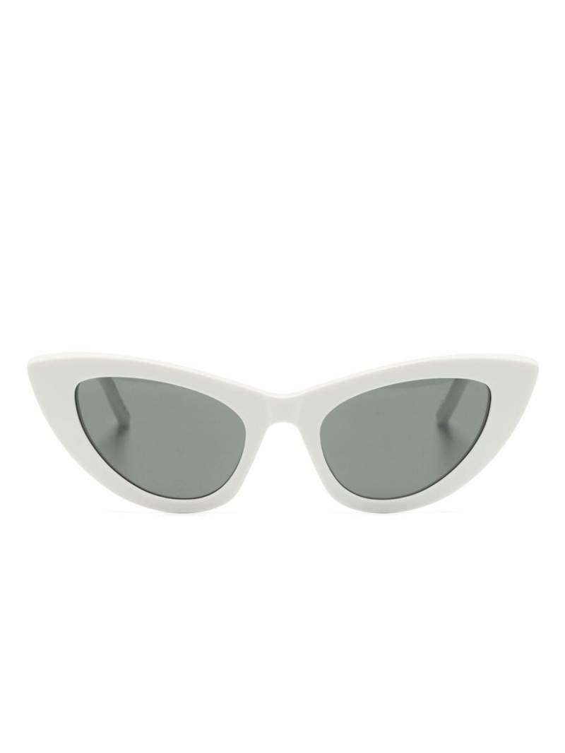 Saint Laurent Eyewear Lily cat-eye sunglasses - White von Saint Laurent Eyewear