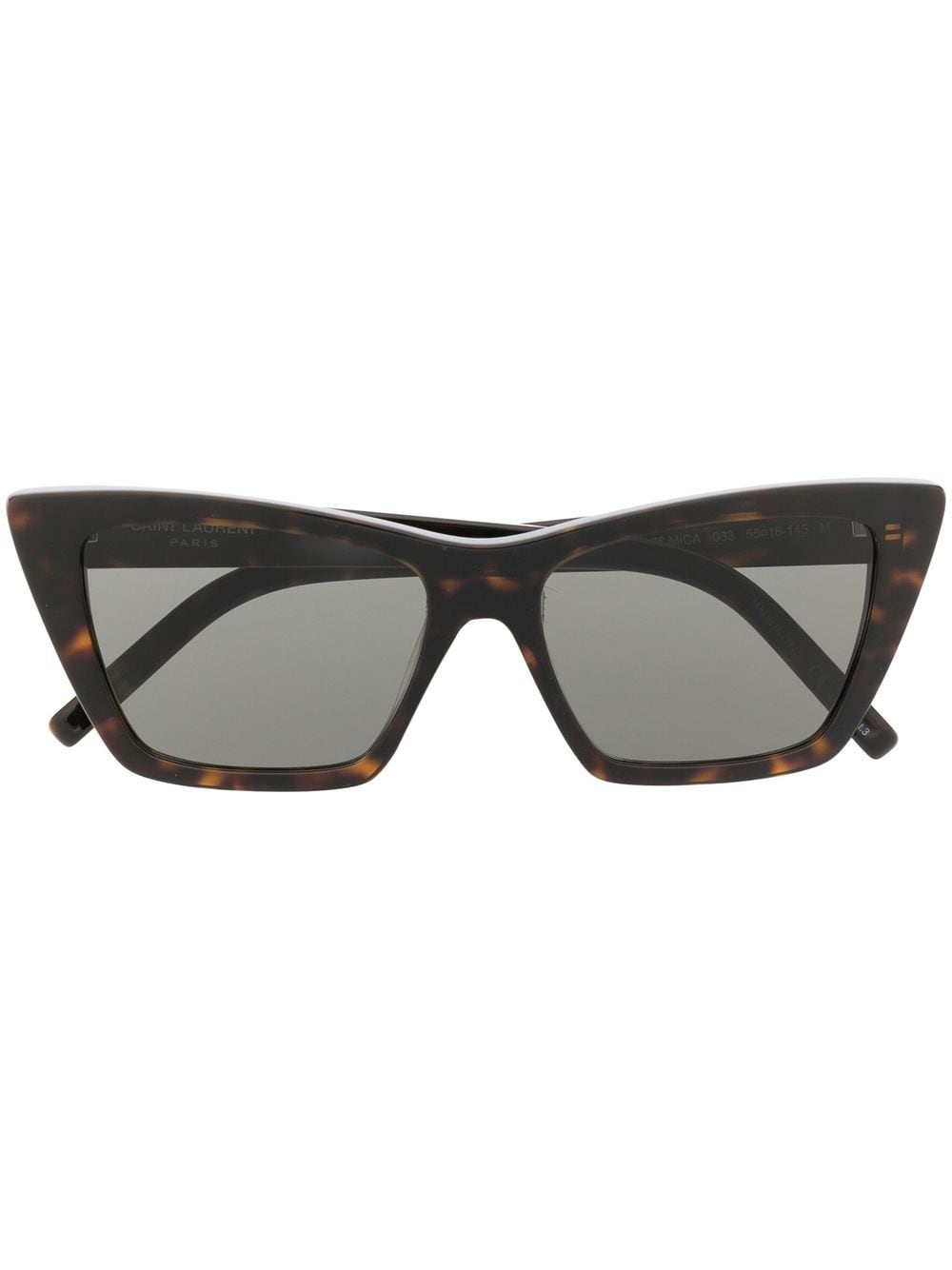 Saint Laurent Eyewear Mica cat-eye frame sunglasses - Brown von Saint Laurent Eyewear