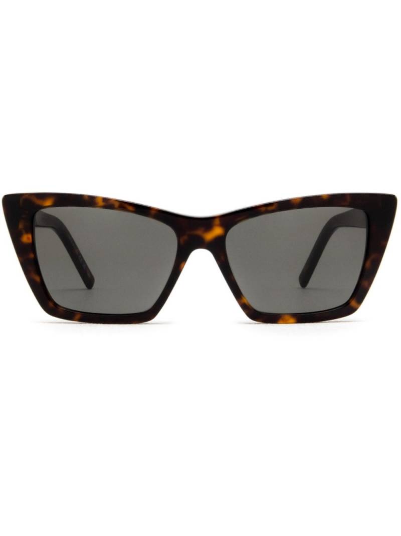 Saint Laurent Eyewear Mica sunglasses - Brown von Saint Laurent Eyewear