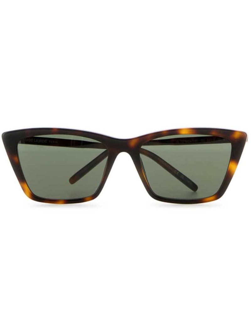 Saint Laurent Eyewear Mica sunglasses - Brown von Saint Laurent Eyewear