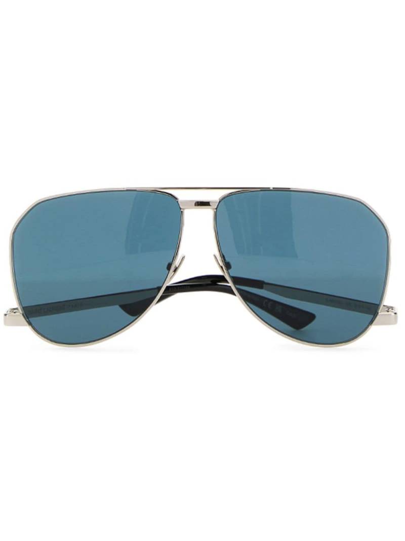 Saint Laurent Eyewear Occhiali Da Sole sunglasses - Silver von Saint Laurent Eyewear