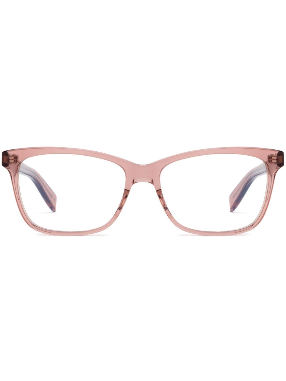 Saint Laurent Eyewear SL 170 rectangle-frame glasses - Pink von Saint Laurent Eyewear