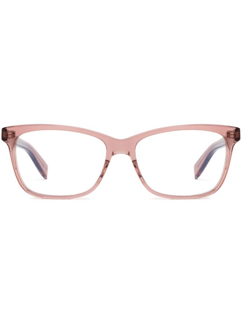 Saint Laurent Eyewear SL 170 rectangle-frame glasses - Pink von Saint Laurent Eyewear