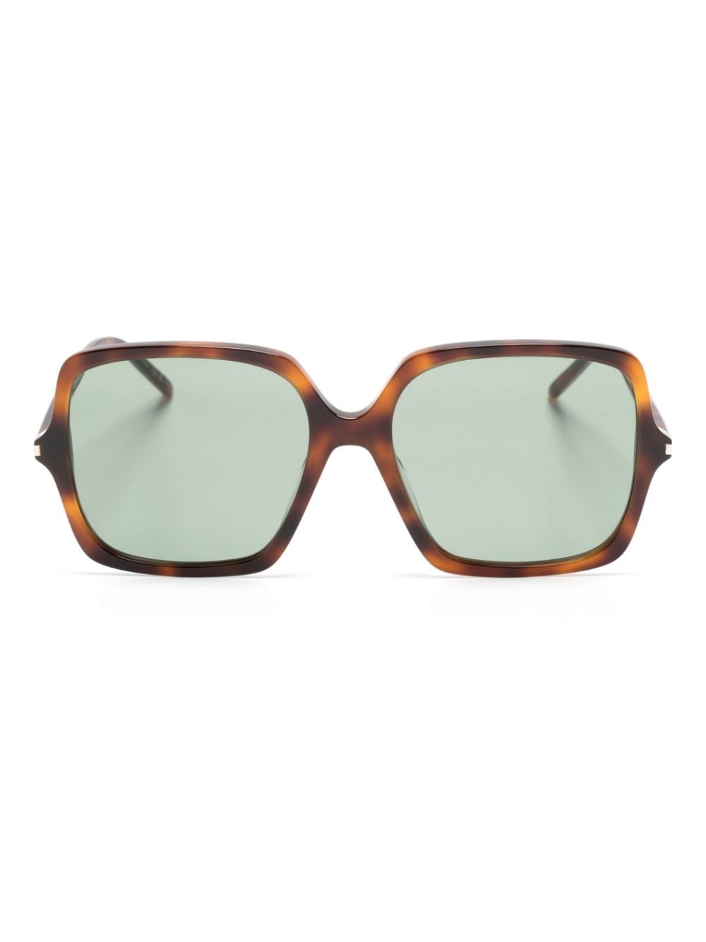 Saint Laurent Eyewear SL 591 square-frame sunglasses - Brown von Saint Laurent Eyewear