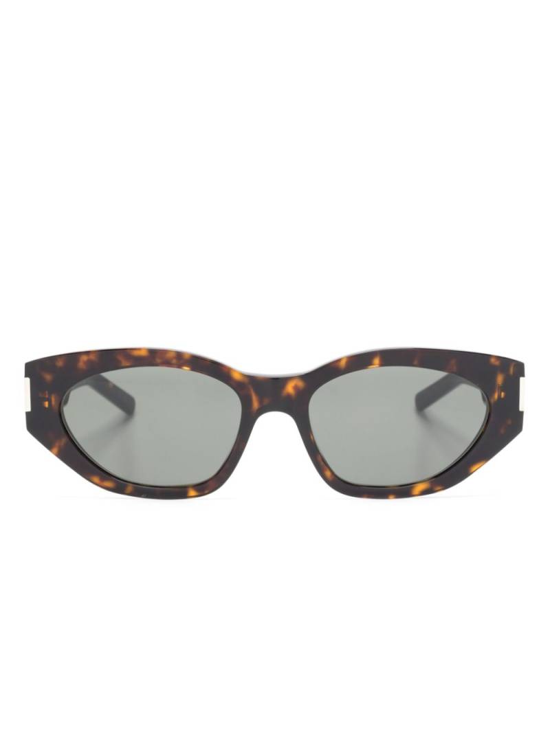 Saint Laurent Eyewear SL 638 cat-eye frame sunglasses - Brown von Saint Laurent Eyewear