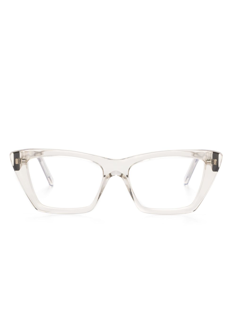 Saint Laurent Eyewear SL 657 cat-eye glasses - Neutrals von Saint Laurent Eyewear