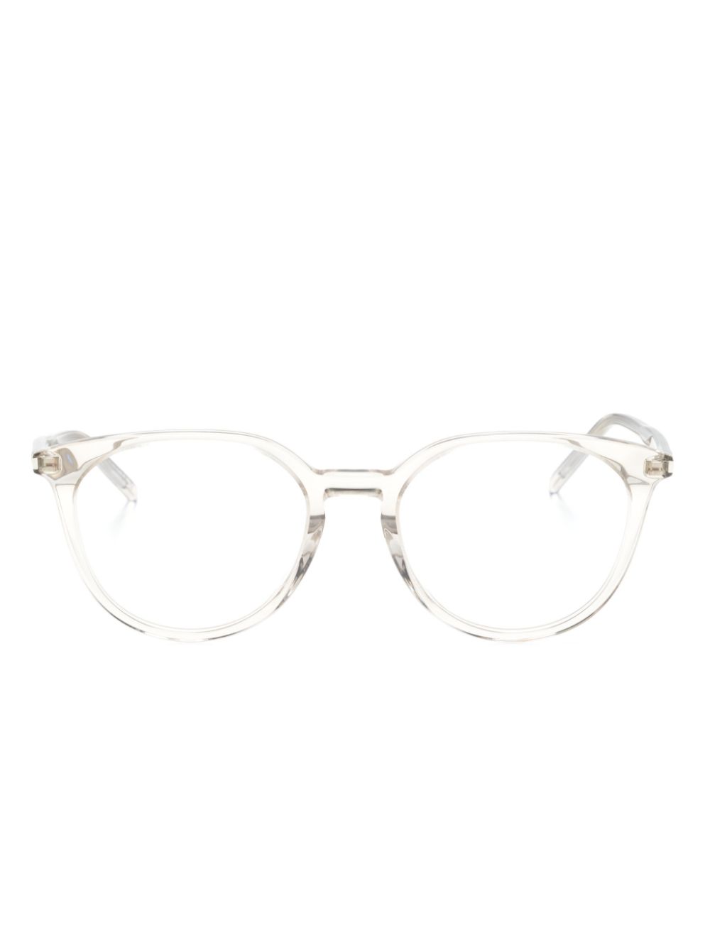 Saint Laurent Eyewear SL 681F round-frame glasses - Grey von Saint Laurent Eyewear